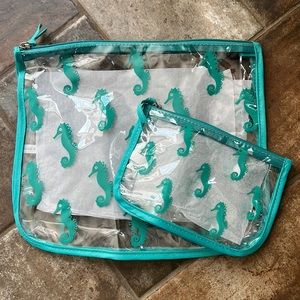 BOGG BAG DECORATIVE INSERT BAGS (SET OF 2) Seahorse